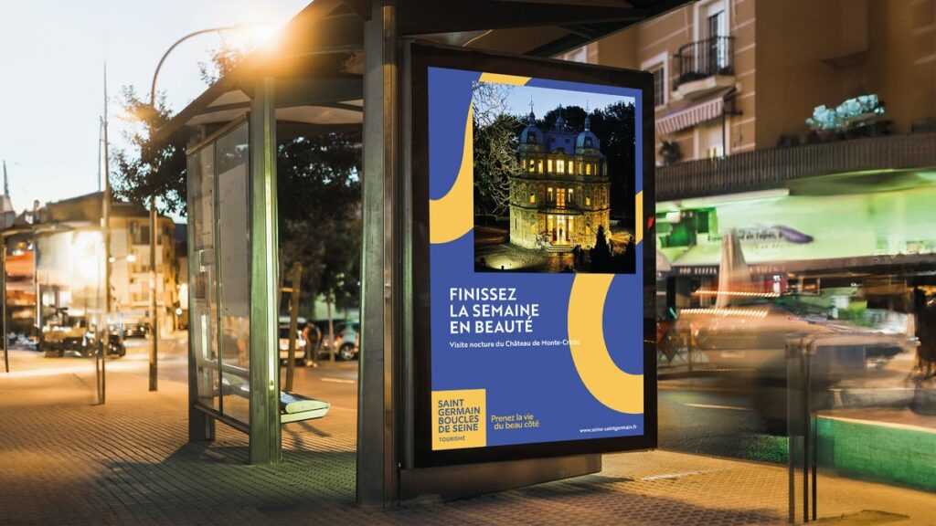 saint germain boucles seine plateforme de marque redaction contenu signature positionnement publicité communication concept 