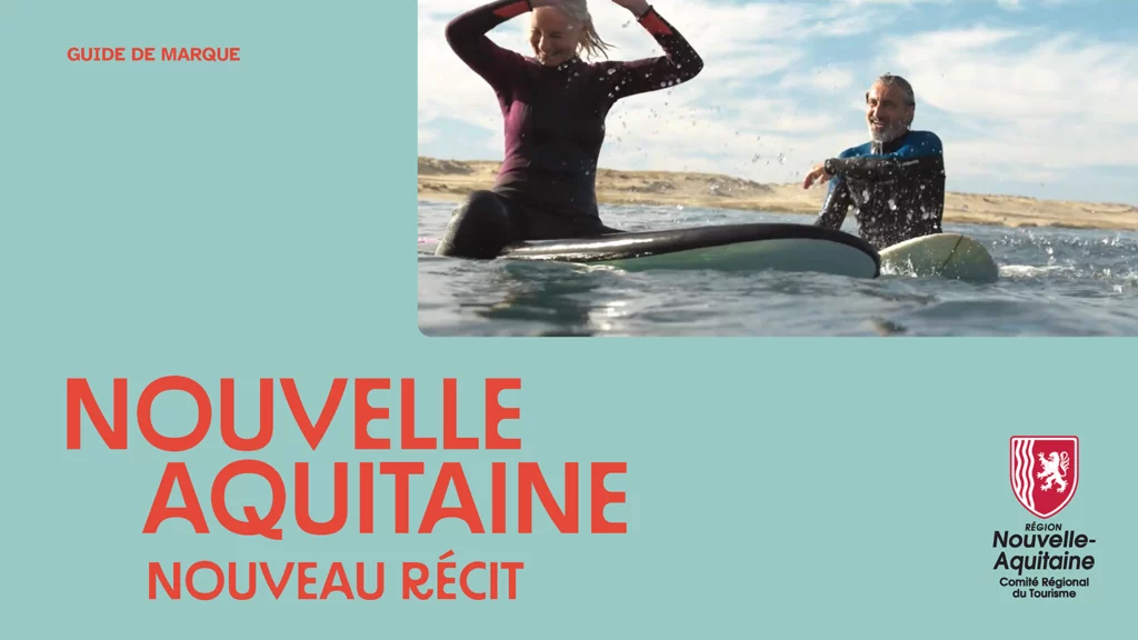 tourisme nouvelle aquitaine récits plateforme de marque publicité concept