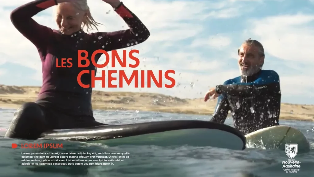 tourisme nouvelle aquitaine récits plateforme de marque publicité concept signature accroches